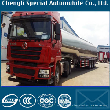 Oil Aluminum Alloy Tank Semi Trailer 3 Axle Air Suspension